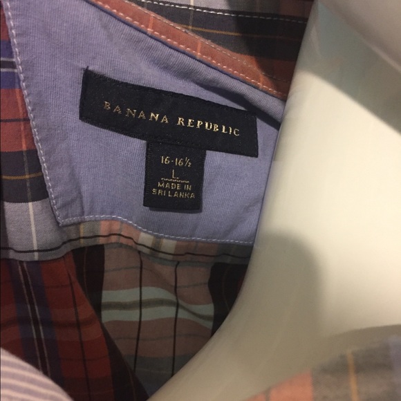 BANANA REPUBLIC Plaid Shirt - Picture 7 of 7